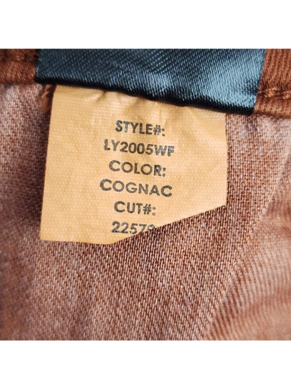 LIVERPOOL Jeans Women 22W Plus Cognac Brown Ankle Skinny Pant 42x27 LY2005WF NWT